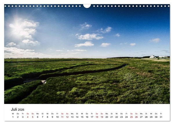 Produktbild: Sankt Peter-Ording. Licht, Schatten und Natur (Wandkalender 2026 DIN A3 quer), CALVENDO Monatskalender