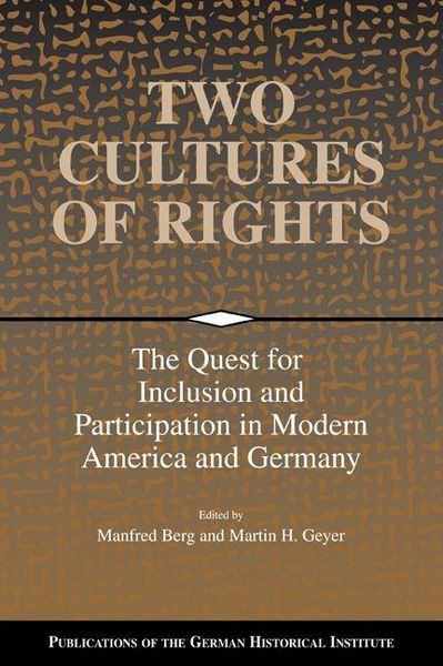 Produktbild: Two Cultures of Rights