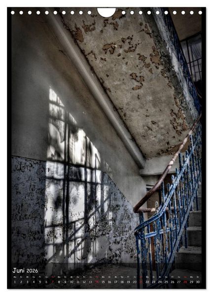 Produktbild: Lost Places II, Vergessene Orte (Wandkalender 2026 DIN A4 hoch), CALVENDO Monatskalender