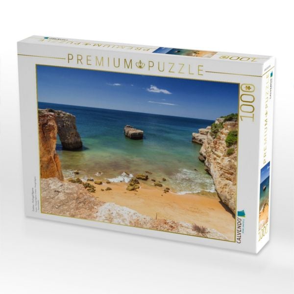 Produktbild: CALVENDO Puzzle Crastos - Portugal Algarve | 1000 Teile Lege-Gr&ouml;&szlig;e 64x48cm Foto-Puzzle f&uuml;r gl&uuml;ckliche Stunden