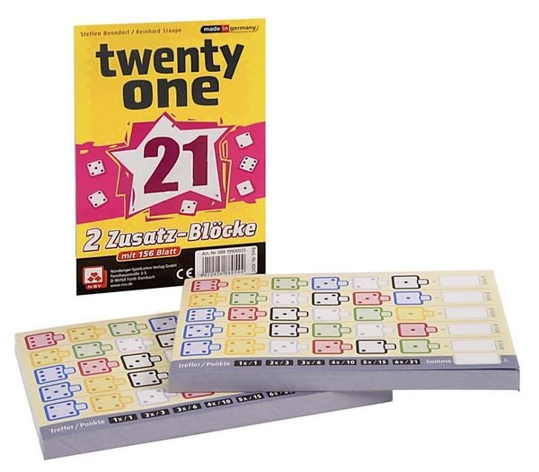 Produktbild: Twenty One - Ersatzbl&ouml;cke
