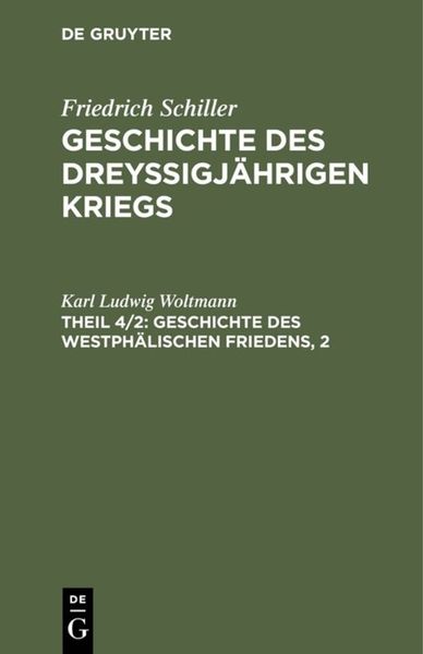Produktbild: Geschichte des Westph&auml;lischen Friedens, 2