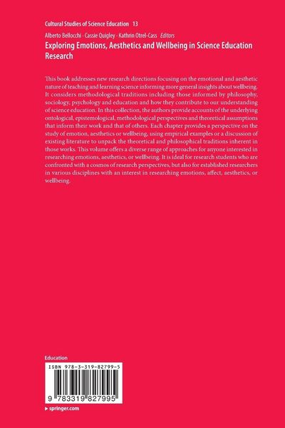 Produktbild: Exploring Emotions, Aesthetics and Wellbeing in Science Education Research