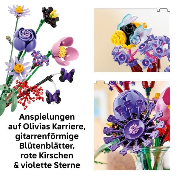 Produktbild: LEGO Botanicals & LEGO Editions Olivia Rodrigos Blumenstrau&szlig; Set 11507