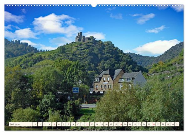 Produktbild: Ausflug an die Mosel (Wandkalender 2026 DIN A2 quer), CALVENDO Monatskalender