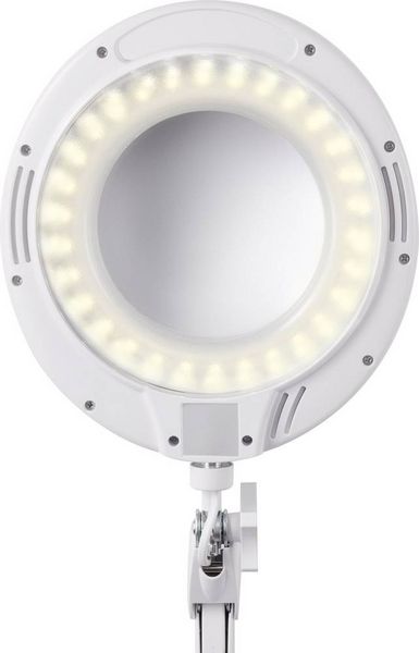 Produktbild: TOOLCRAFT TO-7567479 730lm 127mm (5 Zoll) Dimmbare LED-Lupenleuchte mit Klemme 8D 3X Vergr&ouml;&szlig;erungsfaktor=3.0 x 12.7cm 2021 Ener