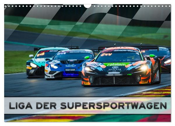 Produktbild: Liga der Supersportwagen (Wandkalender 2026 DIN A3 quer), CALVENDO Monatskalender