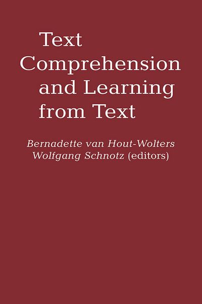 Produktbild: Text Comprehension And Learning