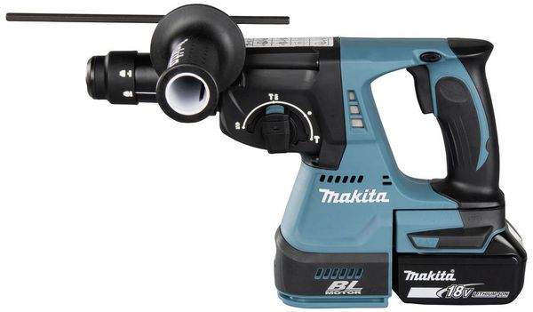 Produktbild: Makita SDS-Plus-Akku-Kombihammer 18V 5Ah inkl. Ladeger&auml;t