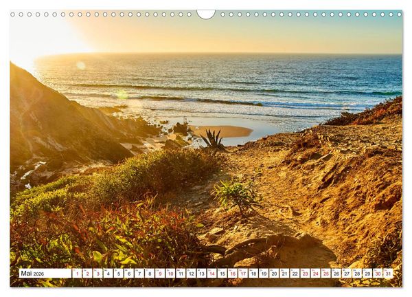 Produktbild: Algarve - Die wilde Westk&uuml;ste Costa Vicentina (Wandkalender 2026 DIN A3 quer), CALVENDO Monatskalender