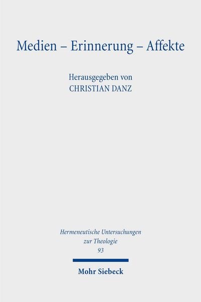 Produktbild: Medien - Erinnerung - Affekte