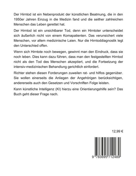 Produktbild: Hirntod vor Gericht
