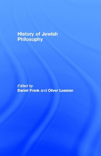 Produktbild: History of Jewish Philosophy