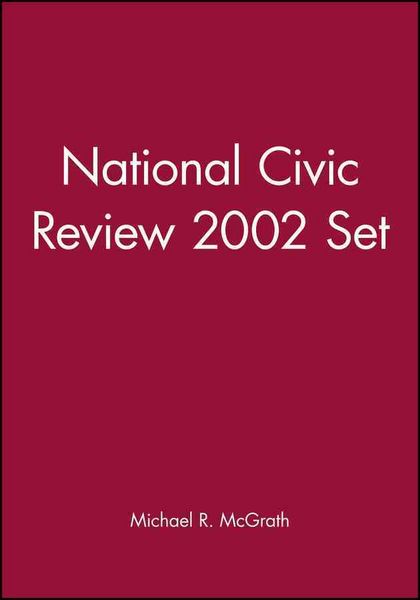 Produktbild: NCR (National Civic Review): National Civic Review