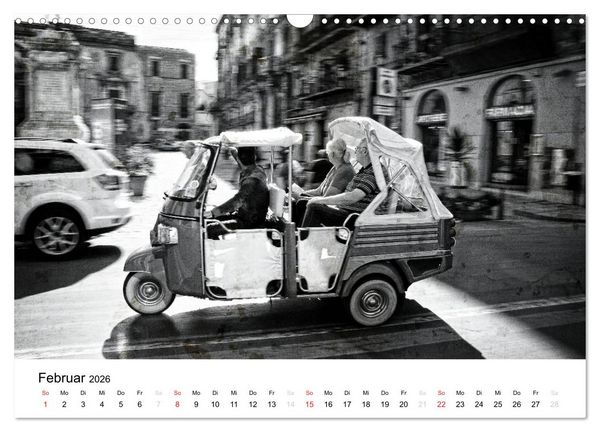 Produktbild: Silberstein portr&auml;tiert Palermo (Wandkalender 2026 DIN A3 quer), CALVENDO Monatskalender