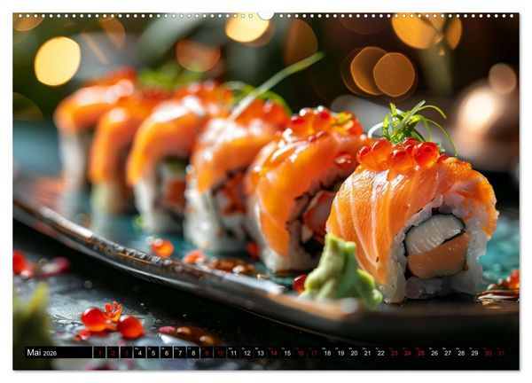 Produktbild: Sushi Zauber (Wandkalender 2026 DIN A2 quer), CALVENDO Monatskalender