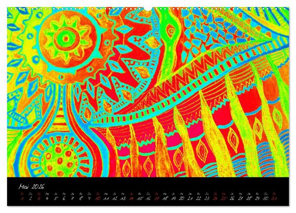 Produktbild: Indian Spirit (hochwertiger Premium Wandkalender 2026 DIN A2 quer), Kunstdruck in Hochglanz