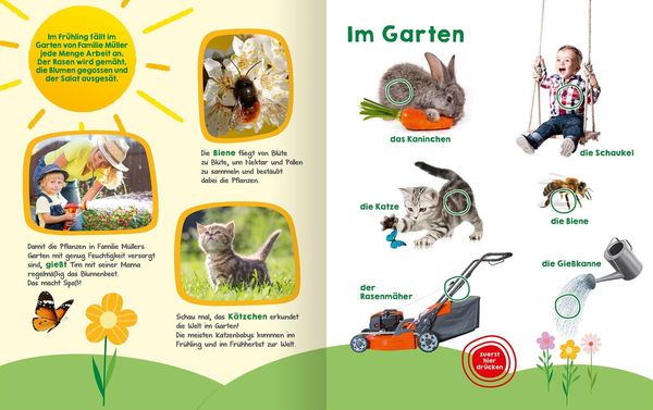 Produktbild: Mein gro&szlig;es Ger&auml;uschebuch &ndash; Fr&uuml;hling