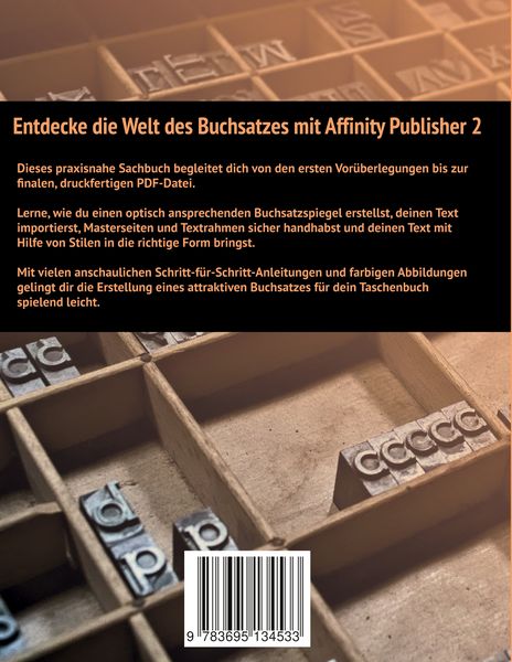 Produktbild: Attraktiver Buchsatz mit Affinity Publisher 2