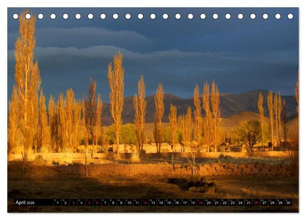 Produktbild: Argentinien - Impressionen (Tischkalender 2026 DIN A5 quer), CALVENDO Monatskalender