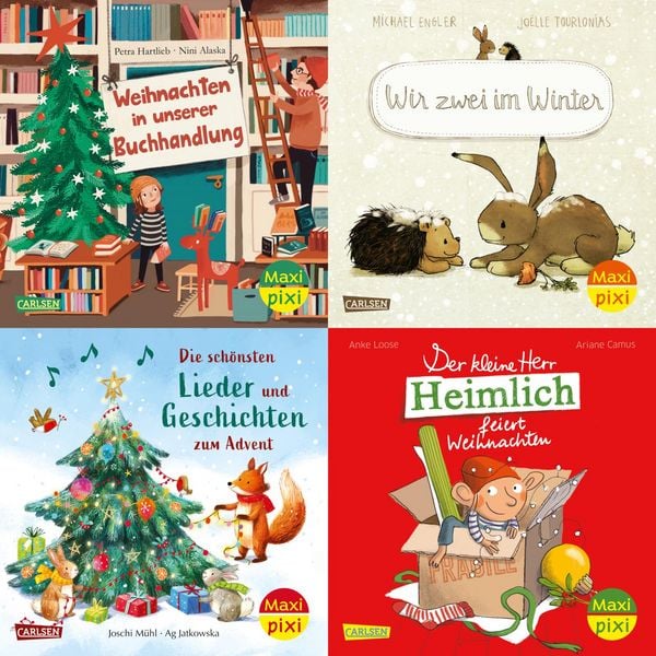 Produktbild: Maxi-Pixi-4er-Set 121: Winterzauber (4x1 Exemplar)