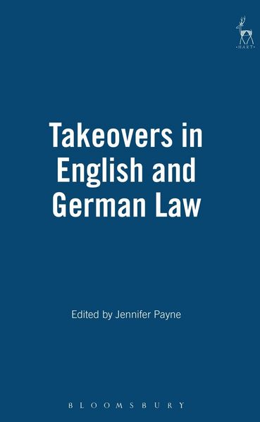 Produktbild: Takeovers in English and German Law
