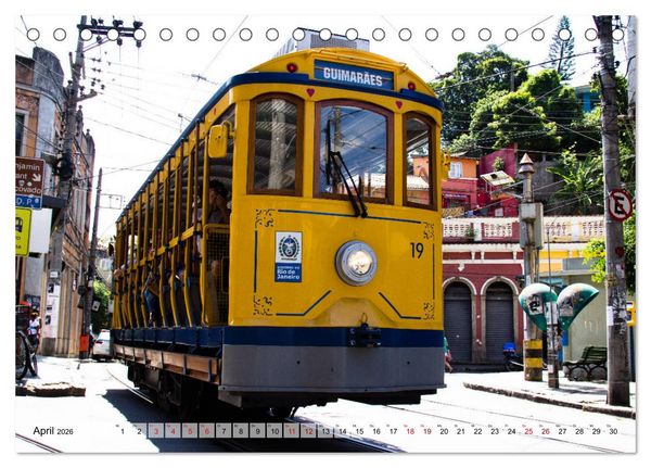 Produktbild: Brasilien - Von Rio nach Florian&oacute;polis (Tischkalender 2026 DIN A5 quer), CALVENDO Monatskalender