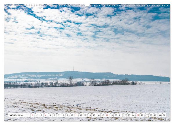 Produktbild: Unser Hesselberg (hochwertiger Premium Wandkalender 2026 DIN A2 quer), Kunstdruck in Hochglanz