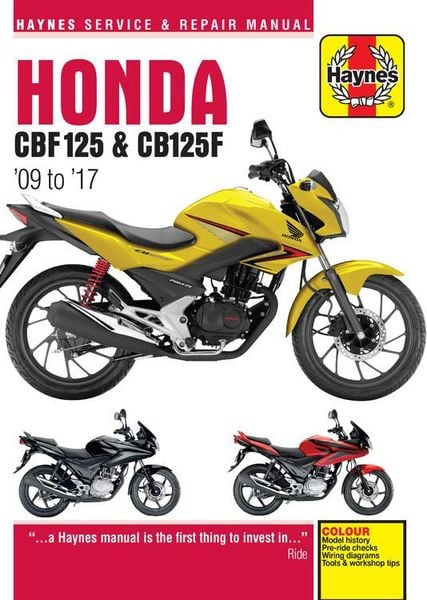 Produktbild: Honda CBF125 & CB125F ('09 To '17)