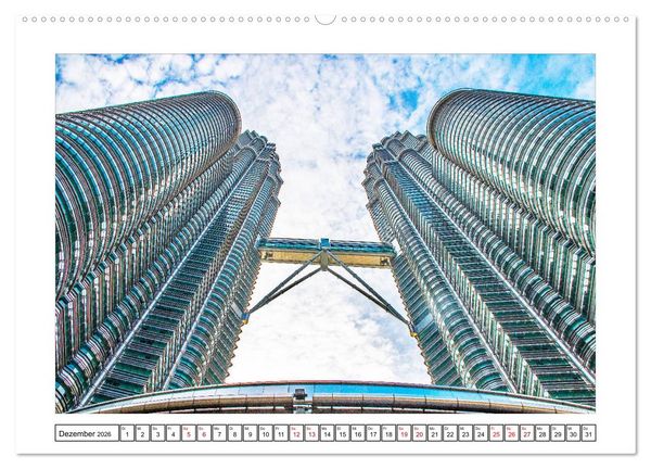 Produktbild: Kuala Lumpur - Traumreiseziel (Wandkalender 2026 DIN A2 quer), CALVENDO Monatskalender