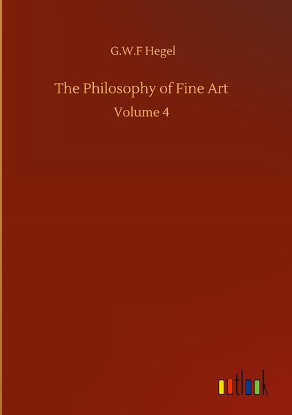 Produktbild: The Philosophy of Fine Art