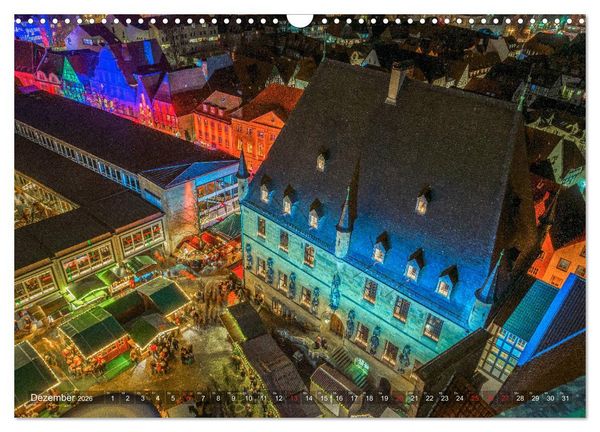 Produktbild: Osnabr&uuml;ck f&uuml;r Nachtschw&auml;rmer (Wandkalender 2026 DIN A3 quer), CALVENDO Monatskalender