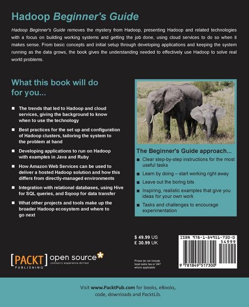 Produktbild: Hadoop Beginner's Guide