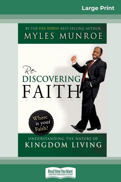 Produktbild: Rediscovering Faith Trade Paper (16pt Large Print Edition)