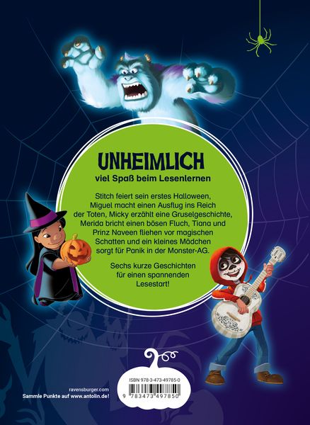 Produktbild: Disney - Echt gruselig! Minuten-Geschichten zum Lesenlernen