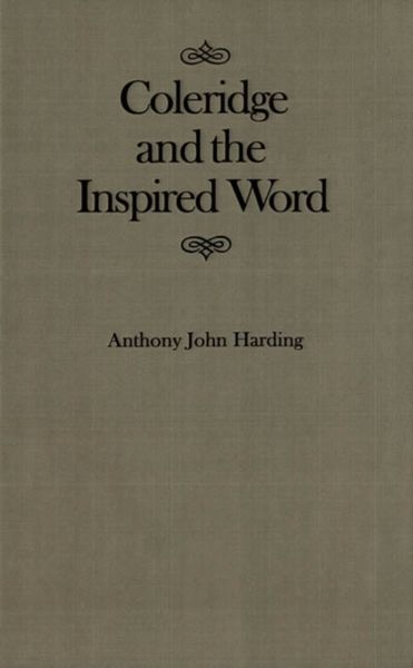 Produktbild: Harding, A: Coleridge and the Inspired Word