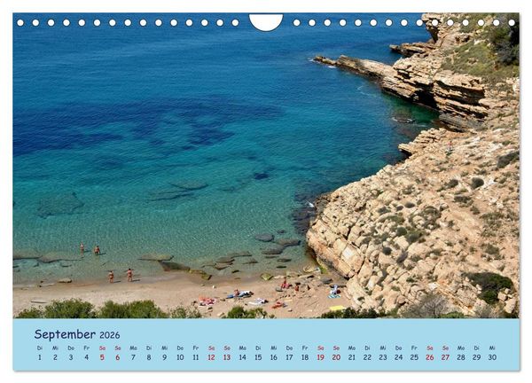 Produktbild: Benidorm (Wandkalender 2026 DIN A4 quer), CALVENDO Monatskalender
