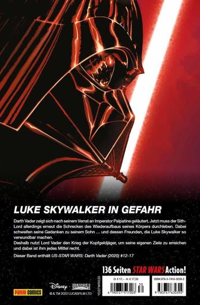 Produktbild: Star Wars Comics: Darth Vader - Skywalker im Visier