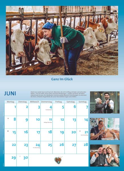 Produktbild: Dahoam is Dahoam 2026 - Broschürenkalender - Wandkalender - mit Jahresplaner - Format 42 x 29 cm