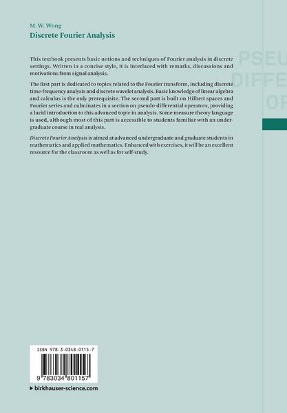 Produktbild: Discrete Fourier Analysis