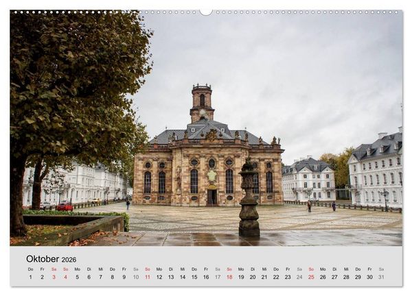 Produktbild: Saarland - unbekannte Sch&ouml;nheit (Wandkalender 2026 DIN A2 quer), CALVENDO Monatskalender