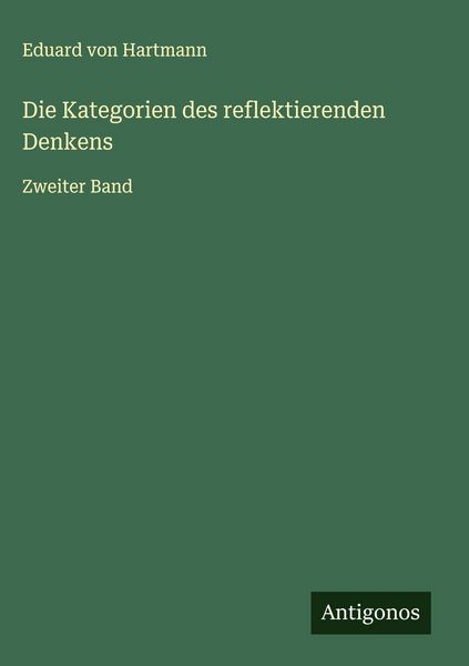 Produktbild: Die Kategorien des reflektierenden Denkens