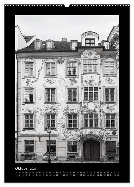 Produktbild: Liebenswertes M&uuml;nchen 2027 - Stilisierte Fotografien in schwarzwei&szlig; (hochwertiger Premium Wandkalender 2027 DIN A2 hoch), Kunstdruck in Hochglanz