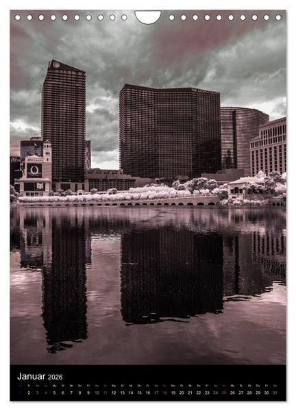 Produktbild: LAS VEGAS (Wandkalender 2026 DIN A4 hoch), CALVENDO Monatskalender