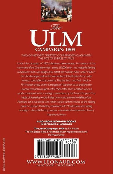 Produktbild: The Ulm Campaign 1805