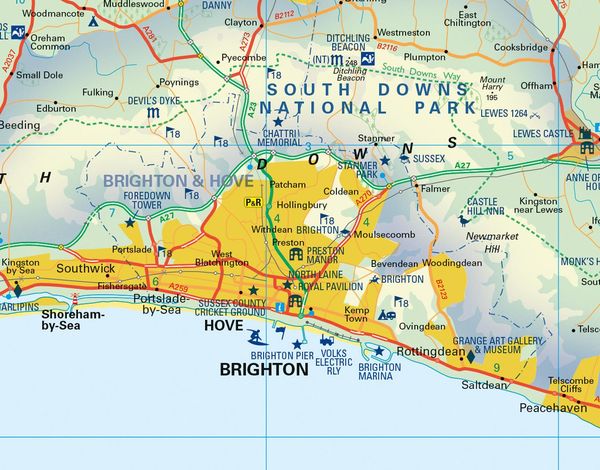 Produktbild: South Downs National Park Pocket Map