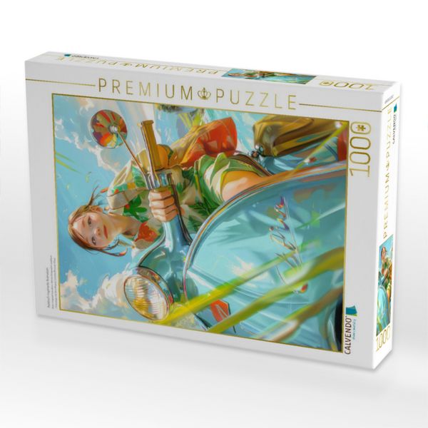 Produktbild: CALVENDO Puzzle Asiatisch inspirierte Animation | 1000 Teile Lege-Gr&ouml;&szlig;e 64x48cm Foto-Puzzle f&uuml;r gl&uuml;ckliche Stunden