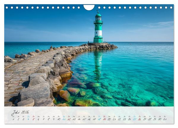 Produktbild: W&auml;chter der K&uuml;ste (Wandkalender 2026 DIN A4 quer), CALVENDO Monatskalender