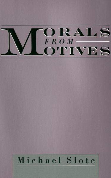Produktbild: Morals from Motives