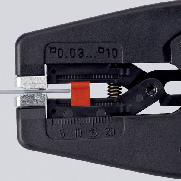Produktbild: Knipex MultiStrip 10 12 42 195 Automatische Abisolierzange 0.03 bis 10 mm&sup2; 7 bis 32